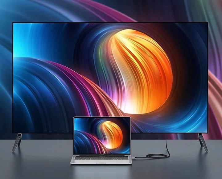 Kabel Adapter USB-C TYP C 3.1 do HDMI MHL 4K 2M zdjęcie 4