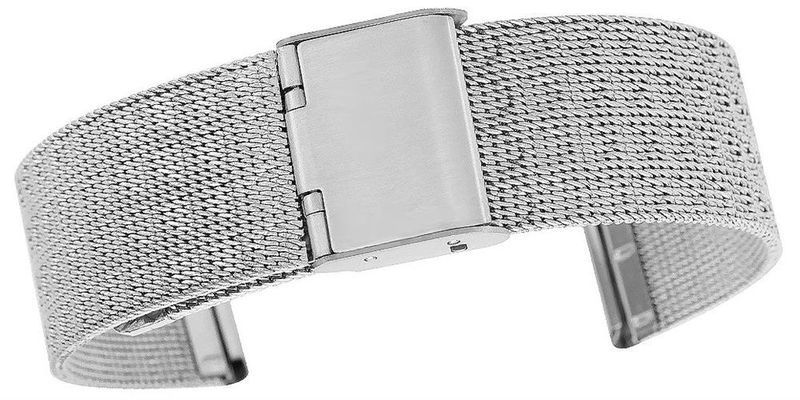 Bransoleta Fashion Mesh Srebrna IPS 18 mm FA18S zdjęcie 2