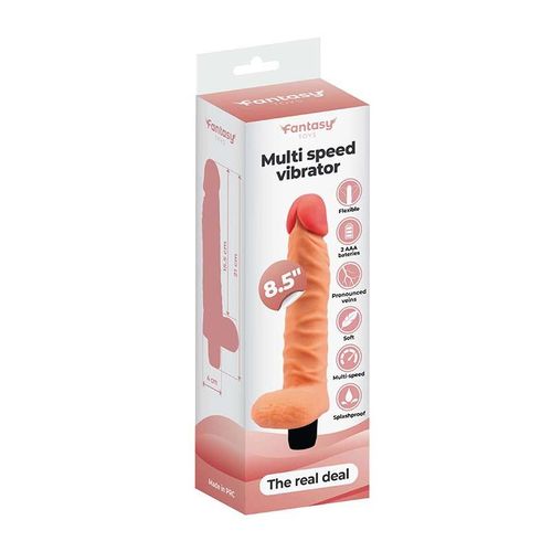 Soft Vibrator With Testicles 21 Cm – The Real Deal na Arena.pl