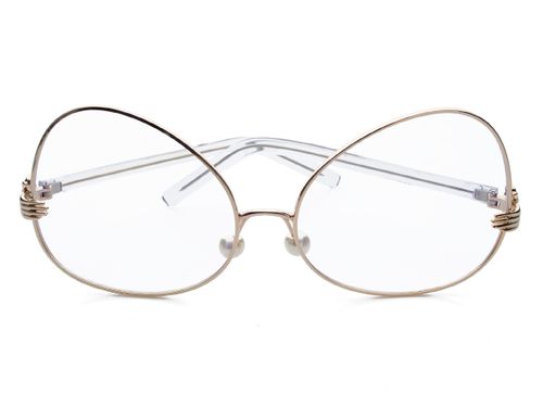 okulary ZERÓWKI  OVERSIZE na Arena.pl