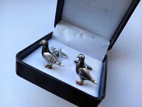 Spinki do mankietów Exciting Gołębie Gołąbek na Arena.pl