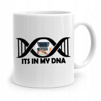 Dla Pracownika Robotnika Kubek Its In My Dna Z Nadrukiem Ze Zdjęciem