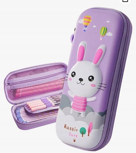 PLECAK SZKOLNY TORNISTER + PIÓRNIK KRÓLIK ZAJĄC odblaski WIELOKOMOROWY 3D na Arena.pl