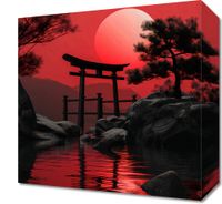 Obraz 30x30cm Świątynia przy Ciszy