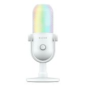 razer seiren v3 chroma gaming microphone- white