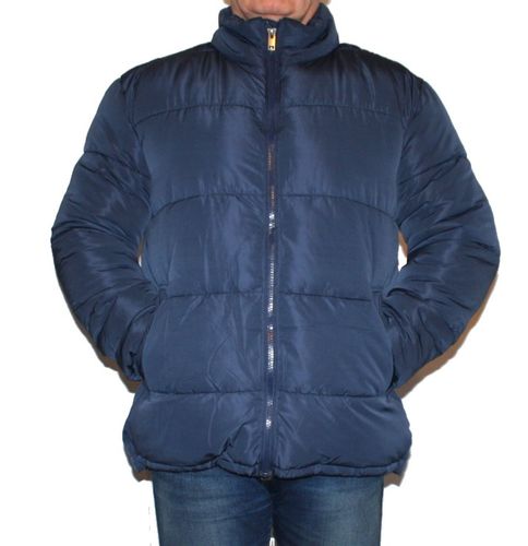 Męska kurtka John Devin zimowa - pikowana - granatowa - XL na Arena.pl