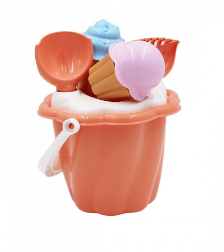 ZESTAW DO PIASKOWNICY  WIADERKO  Z BABECZKAMI na Arena.pl