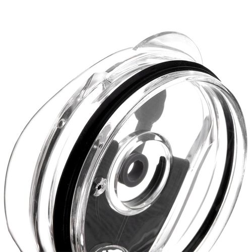 stalowy kubek termiczny termos 1200ml z rączką i słomką orion 112284 czarny na Arena.pl