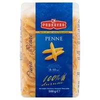 Podravka Makaron pióra penne 500 g