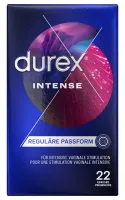 durex intense orgasmic 22 szt. prążkowane miętowe prezerwatywy
