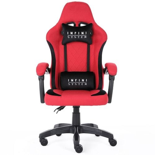 fotel gamingowy infini system red, na Arena.pl
