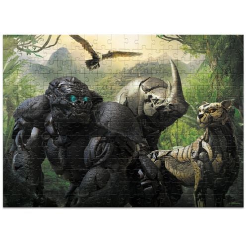 puzzle ze zwierzętami transformers 250 elem. 200456 na Arena.pl