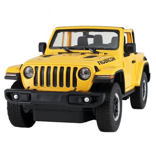 Jeep Wrangler JL R/C skala 1:14 Rastar 79400  samochód sterowany żółty na Arena.pl