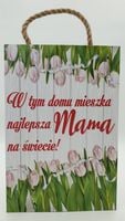 tabliczka/obraz do zawieszenia 20x30 w tym domu mieszka naj. mama ...