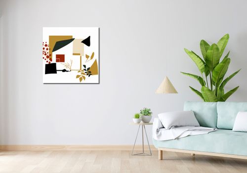 Obraz 70x70cm Wyłamany Ogród na Arena.pl