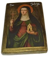 Ikona Święta Jadwiga Królowa Polski i patronka rodzin