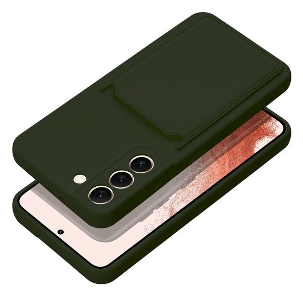 Futerał CARD CASE do SAMSUNG S24 Plus zielony zdjęcie 1
