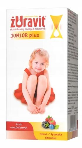 Suplement diety Żuravit Junior syrop na Arena.pl