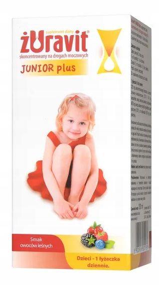 Suplement diety Żuravit Junior syrop zdjęcie 3