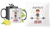 Dla Adama Zestaw Kubek Magiczny + Poduszka Z Nadrukiem Ze Zdjęciem