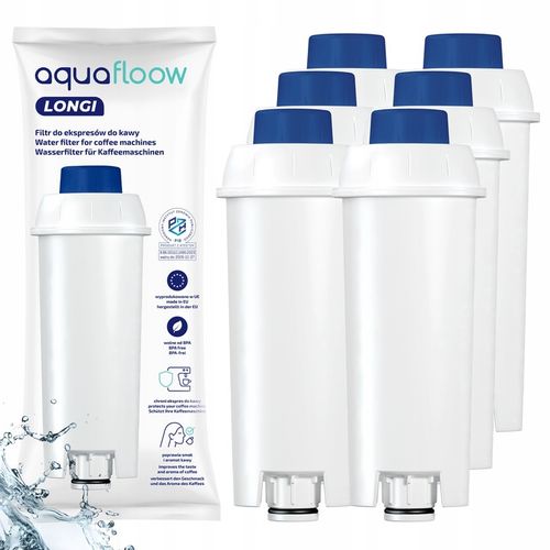 6x AquaFloow filtr do ekspresu Delonghi Dinamica Magnifica - zamiennik na Arena.pl
