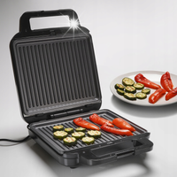 DUŻY GOFROWNICA 3w1 GRILL OPIEKACZ TOSTER DO KANAPEK 1200W TIROSS TS9656