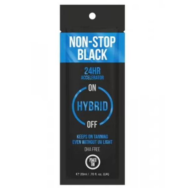 Power Tan Non-Stop Black Hybrid Accelerator 20ml zdjęcie 1