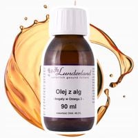Lunderland Olej z Alg Omega 3 zdrowe serce odporność sierść stawy wzrok