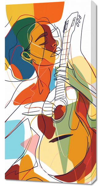 Obraz 50x100cm Wewnętrzna Muza zdjęcie 1