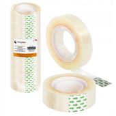TAŚMA KLEJĄCA PRZEZROCZYSTA BIUROWA DO PAKOWANIA 18MM x 20M ZESTAW 8 szt.