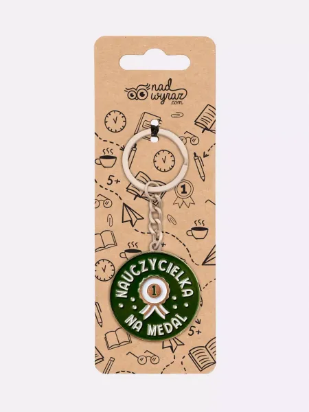 NAUCZYCIELKA NA MEDAL / brelok zdjęcie 2
