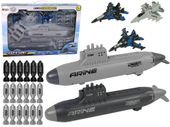 Zestaw Armia Morska Łódź Podwodna Odrzutowce Bomby