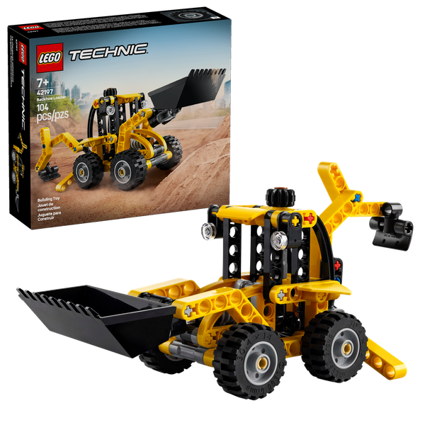 LEGO Technic Koparko-ładowarka koparka pojazd budowlany 42197 zdjęcie 1
