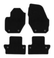 Dywaniki samochodowe welurowe BASIC do: Volvo S60 II (2010-, sedan) czarne