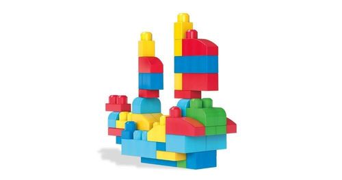 MEGA BLOKS KLOCKI TORBA NIEBIESKA 60 EL. na Arena.pl