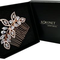 Grzebyk ślubny JOVIE rose KOKONET 4-0087