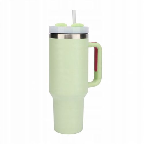 KUBEK TERMICZNY do kawy herbaty TERMOS szczelny ze słomką KAMILLE 1200ml na Arena.pl