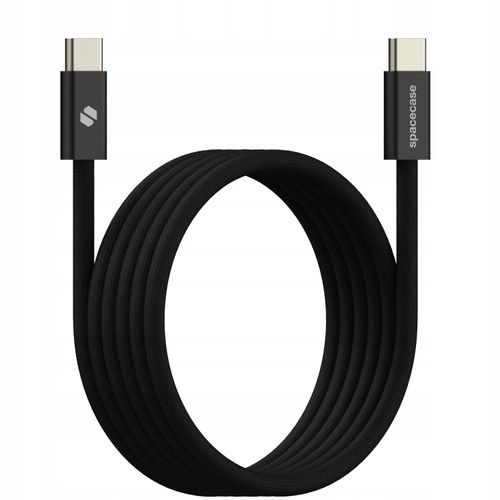 Spacecase Usb-C To Usb-C Magnetic Cable 1M 100W Cl06 Black na Arena.pl