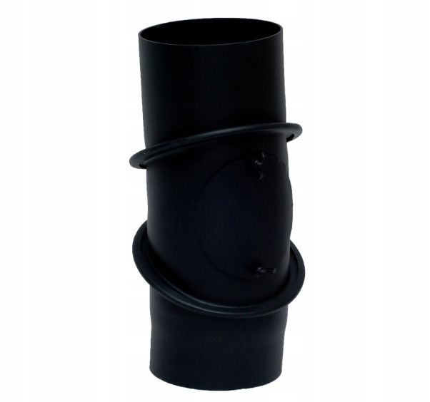 KOLANO SPALINOWE NASTAWNE czarne fi160/90 HIT! zdjęcie 3