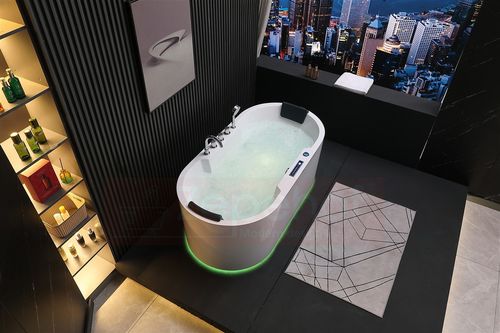 Wirujące dysze Wanna z hydromasażem BZX-675 prostokątna 170cmx850cmx60cm z na Arena.pl