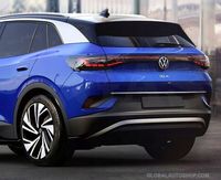 VW ID.4 2020+ Listwa CHROM na Klapę