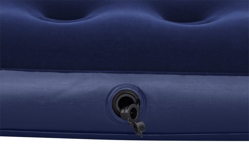 Dmuchany Materac Turystyczny Do Spania Flokowany Bestway 185X76X22Cm zdjęcie 2