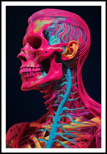 Plakat 68x101cm Anatomia Koloru na Arena.pl