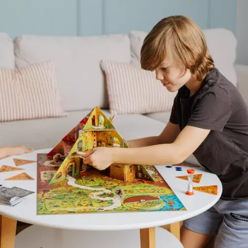 Spy Guy Piramida Kooperacyjna gra planszowa dla dzieci na spostrzegawczość na Arena.pl