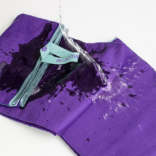 Ręcznik Szybkoschnący Z Mikrofibry 130X80 Fioletowo-Turkusowy na Arena.pl