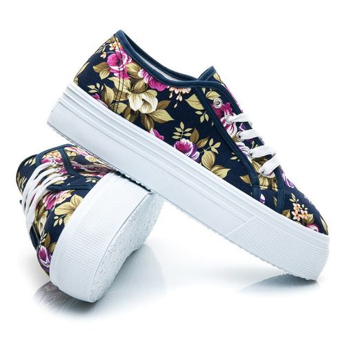 Trampki Na Platformie Floral r.39 na Arena.pl