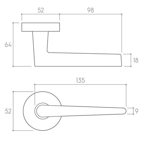 KLAMKA DRZWIOWA PREMIUM ARROW R KOLOR CZARNY na Arena.pl