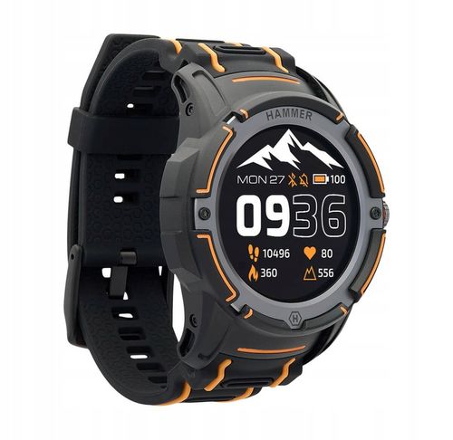 HAMMER Watch Plus AMOLED, GPS, Smartwatch Sportowy na Arena.pl