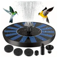 Pływająca Fontanna Solarna Ozdoba Ogrodowa Automatyczna do Oczka Stawu