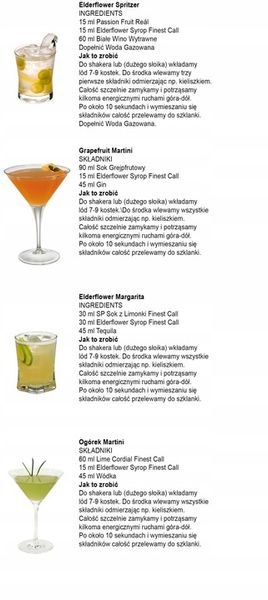 Syrop z Kwiatu Czarnego Bzu Elderflower Kwiat Czarny Bez Finest Hugo 1000ml zdjęcie 2